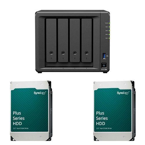 Synology DS925+ DiskStation + 32 TB 2x Synology Plus 3.5" SATA 6Gb/s