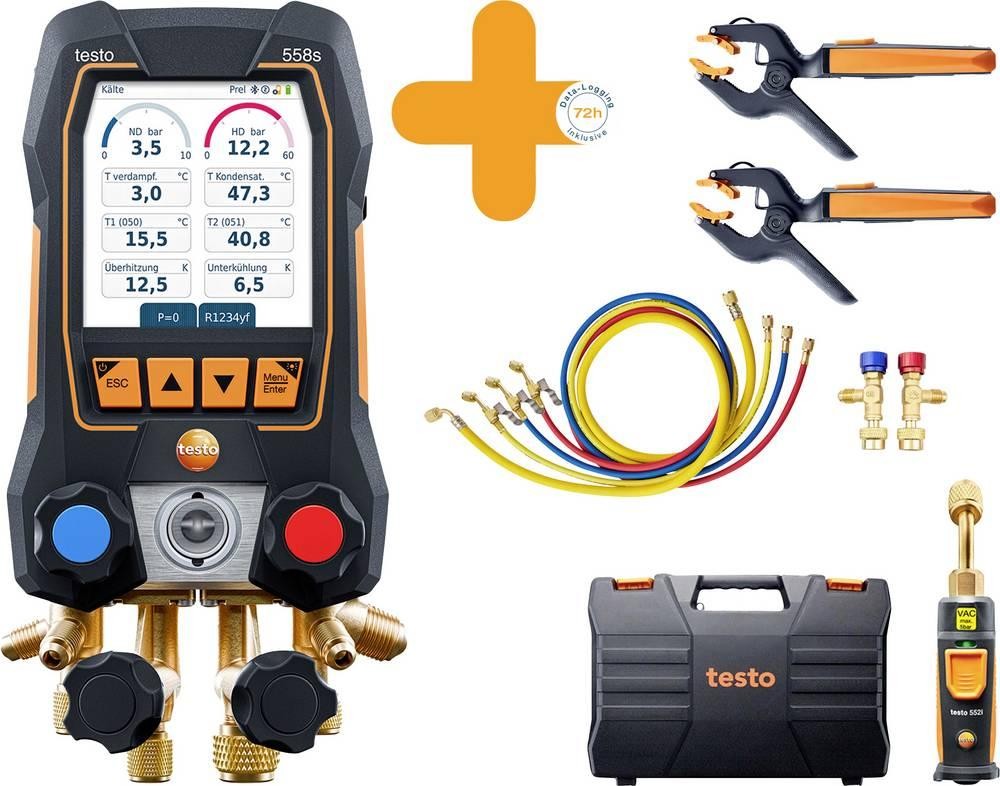 Testo Smart Vakuum Set 0564 3558 Druck, Temperatur con Fü