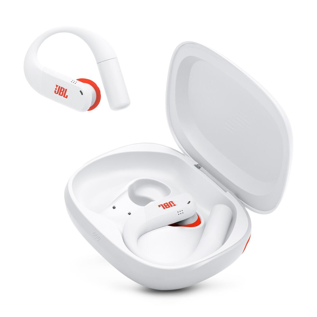JBL Endurance Peak 4 In-Ear-TWS-Sport-Kopfhörer BT ANC, IP68, Weiß