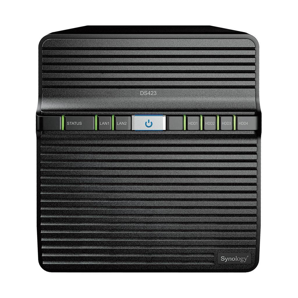 Synology DiskStation DS423 4 Einschübe NAS-Server Leergehäuse + 2x
