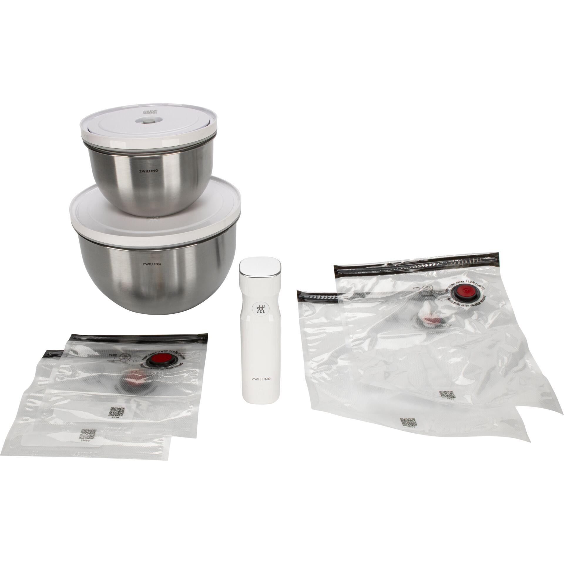 Zwilling Fresh&Save Bowl Vakuum Starter-Set 9.tlg. acero fino
