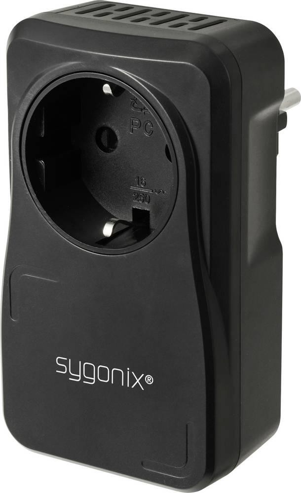 Sygonix SY-6801156 Einschaltstrombegrenzer SX16 black IP20