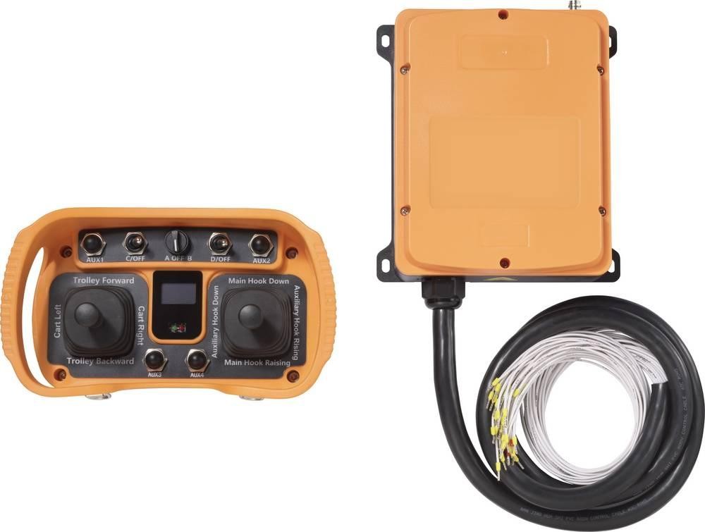 TRU COMPONENTS TC-13502024 Industrielle Funkfernsteuerung, Joystick,