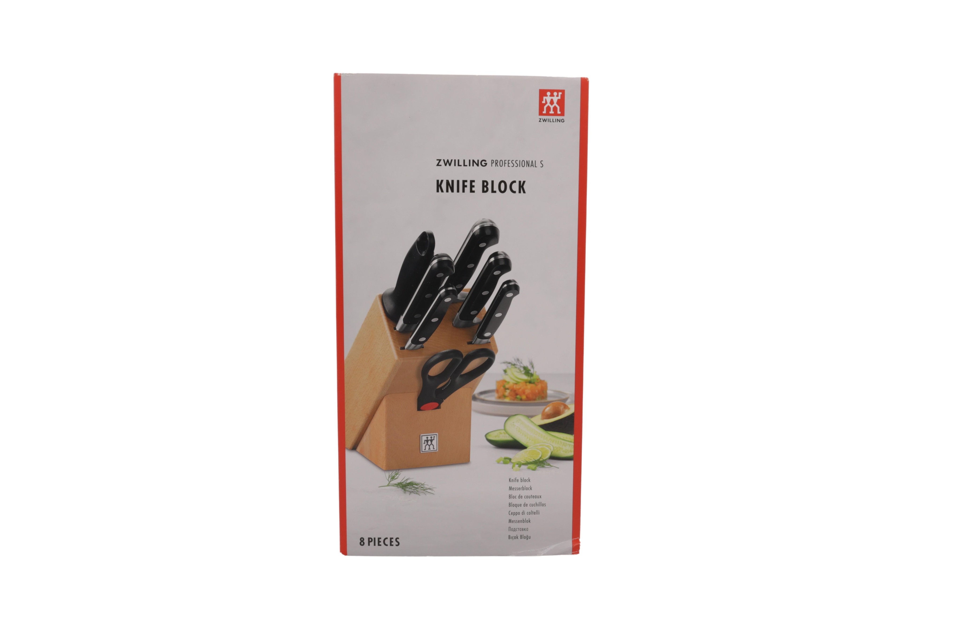 Zwilling 1002341 Professional S Messerblock, natur, 8 tlg.