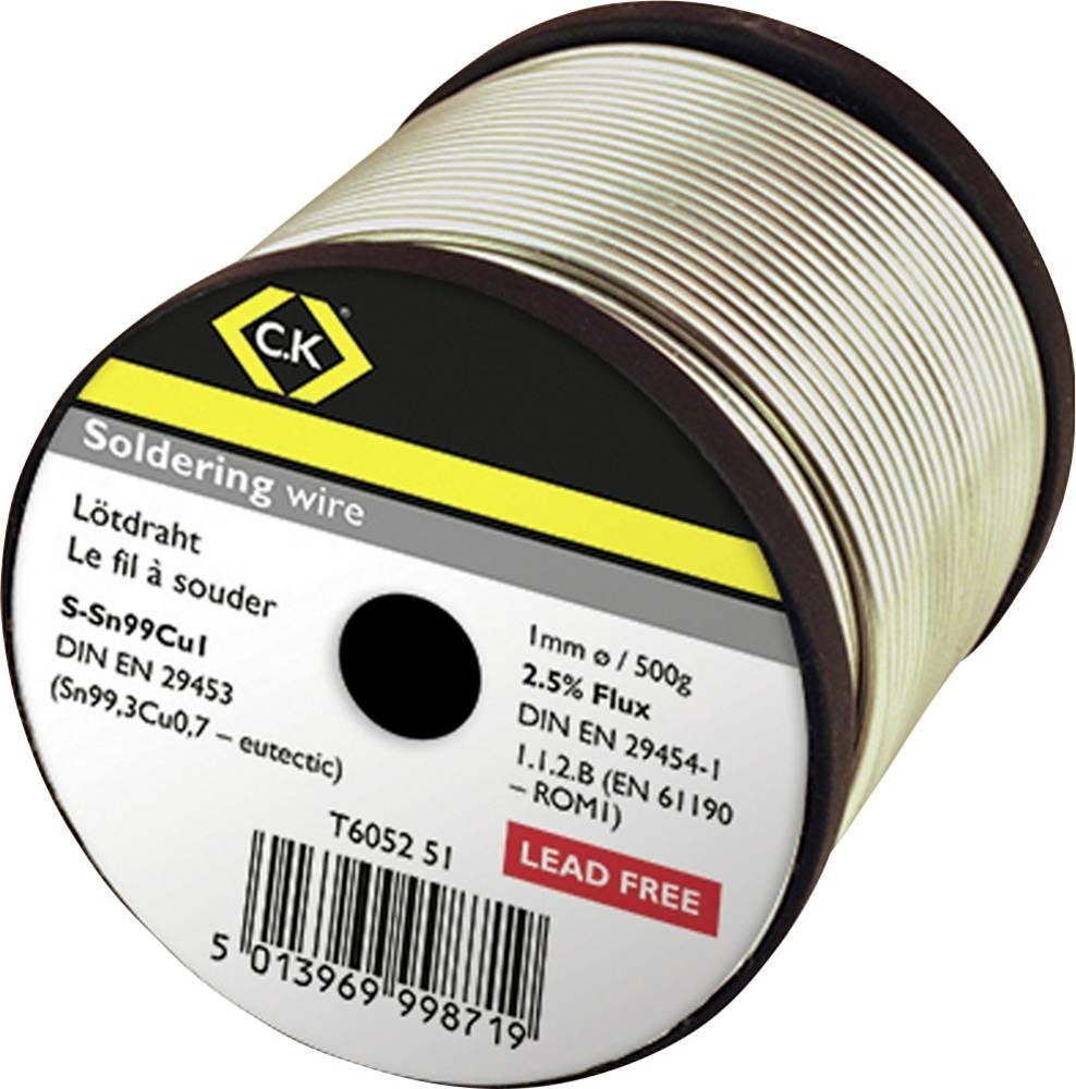 C.K Lötzinn, bleifrei 500g 1mm