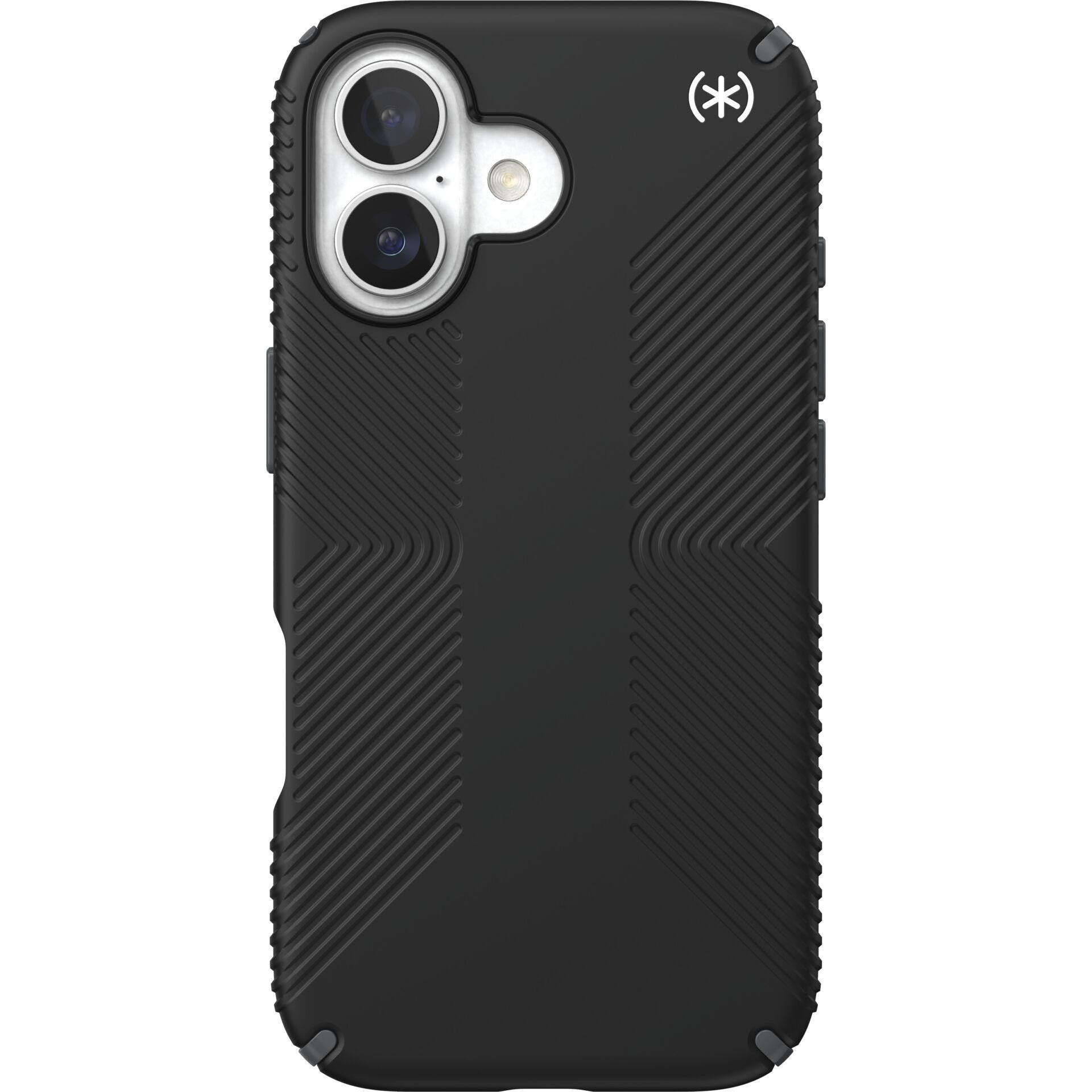 Speck Presidio2 Grip + MS Apple iPhone 17 Black - with Microban -