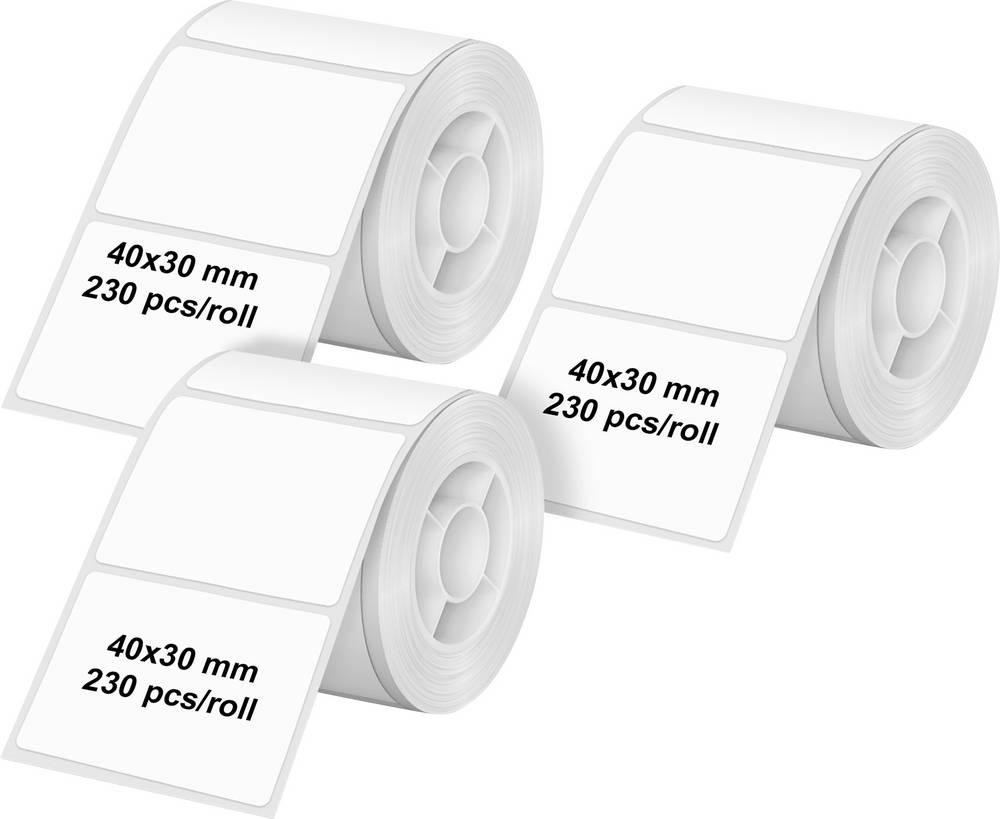 Olympia 6321 printer label White Self-adhesive printer label -