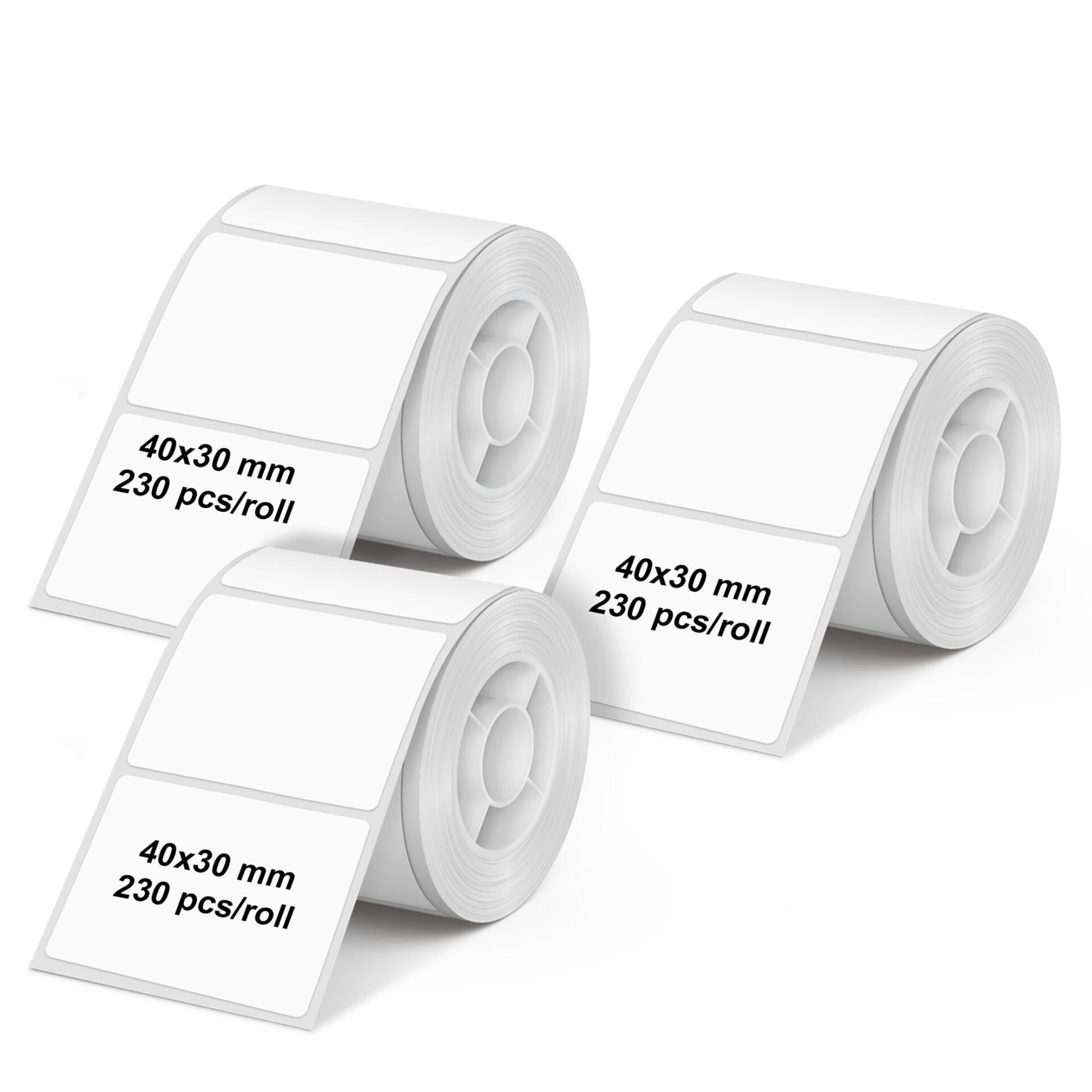 Olympia 6321 printer label White Self-adhesive printer label -