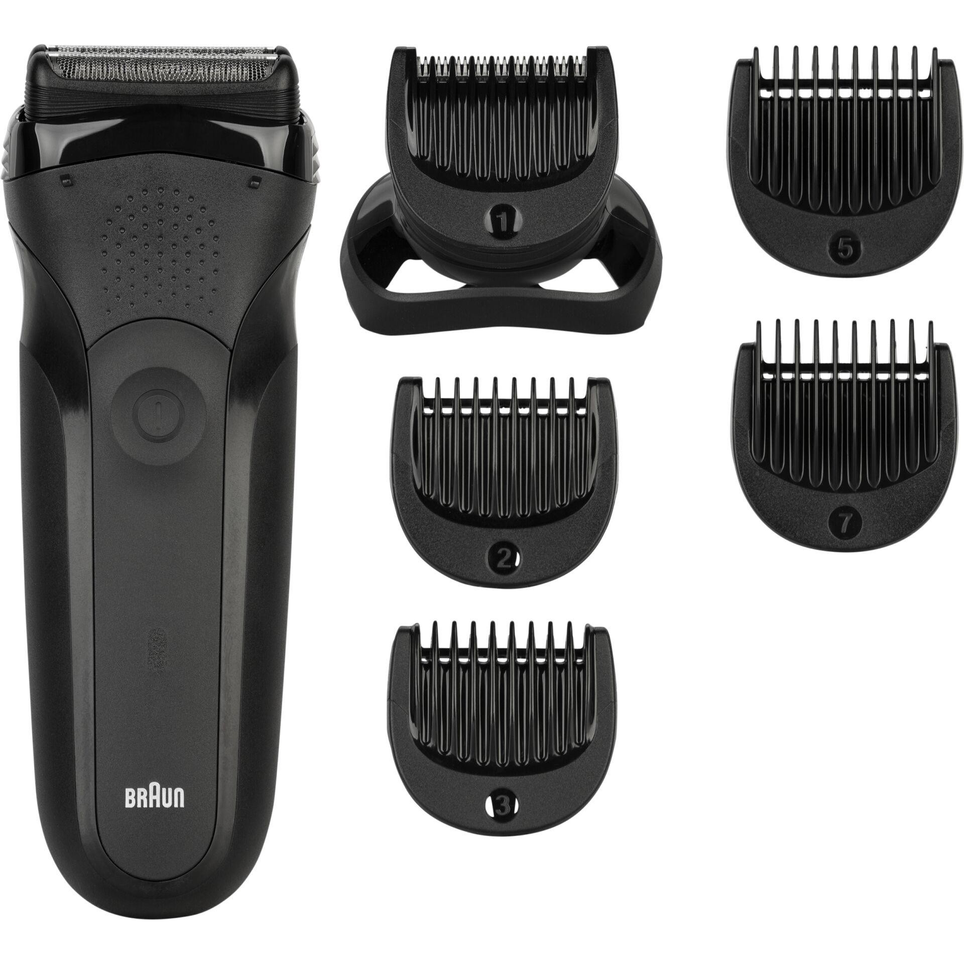 Braun Series 3 300BT Rotation shaver Trimmer Black - Braun Series 3