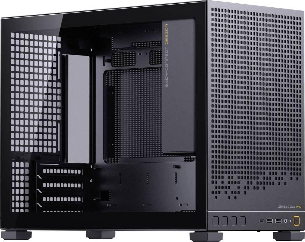 Jonsbo Mini-Tower Gehäuse, Gaming-Gehäuse, PC-Gehäuse Schwarz