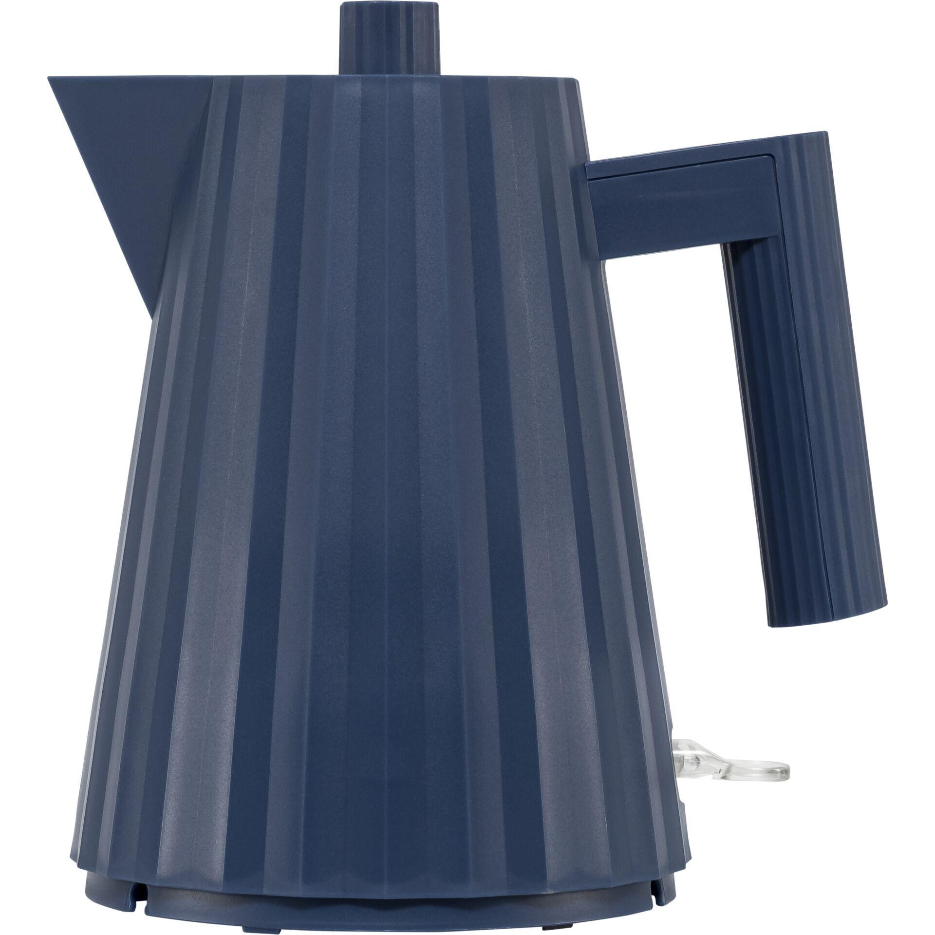 Alessi Plisse kettle blau, klein