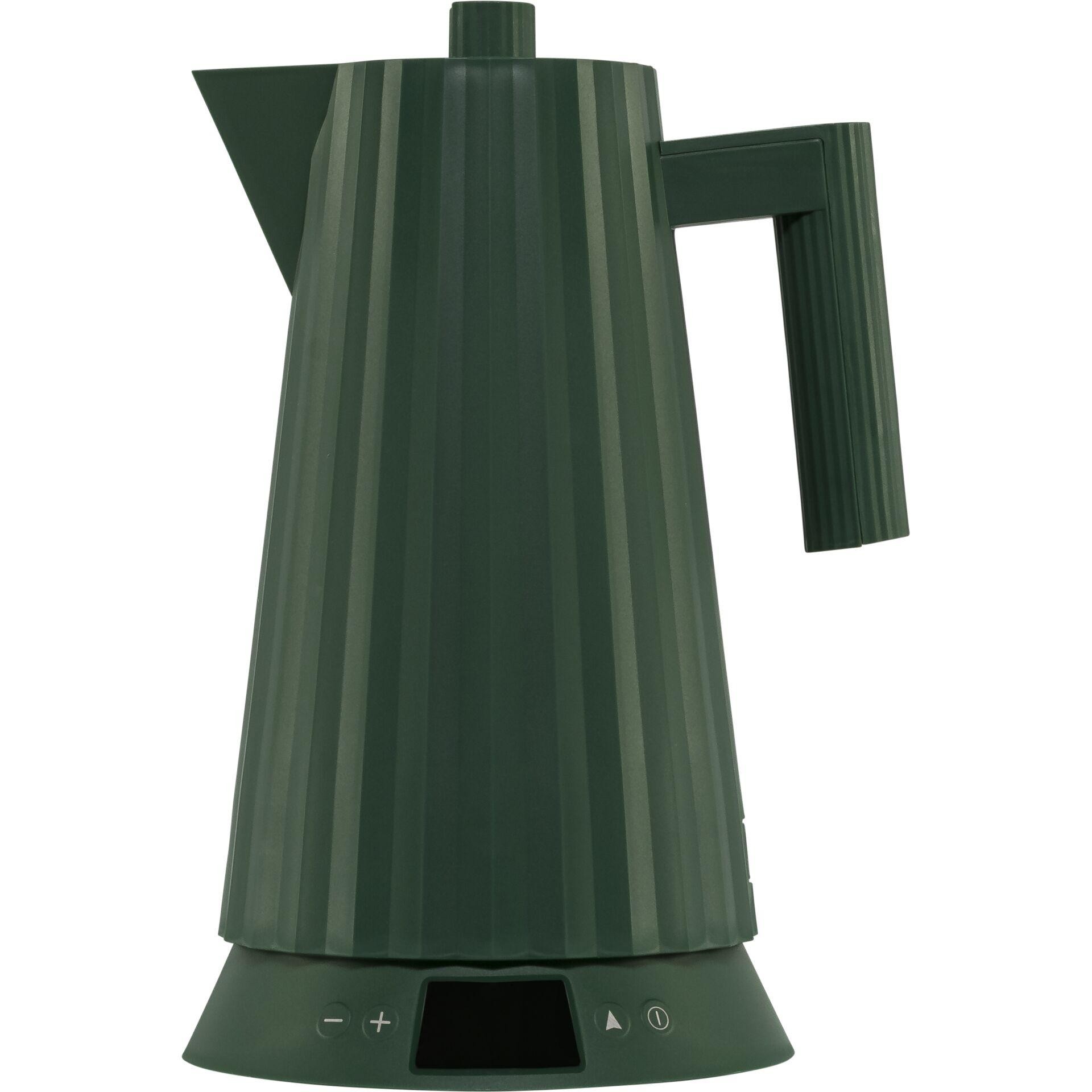Alessi Plisse bollitore verde con Temperaturregelung