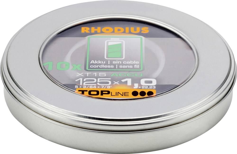 Rhodius XT15 ACCU BOX 210248 Trennscheibe gerade 125mm 10 St.