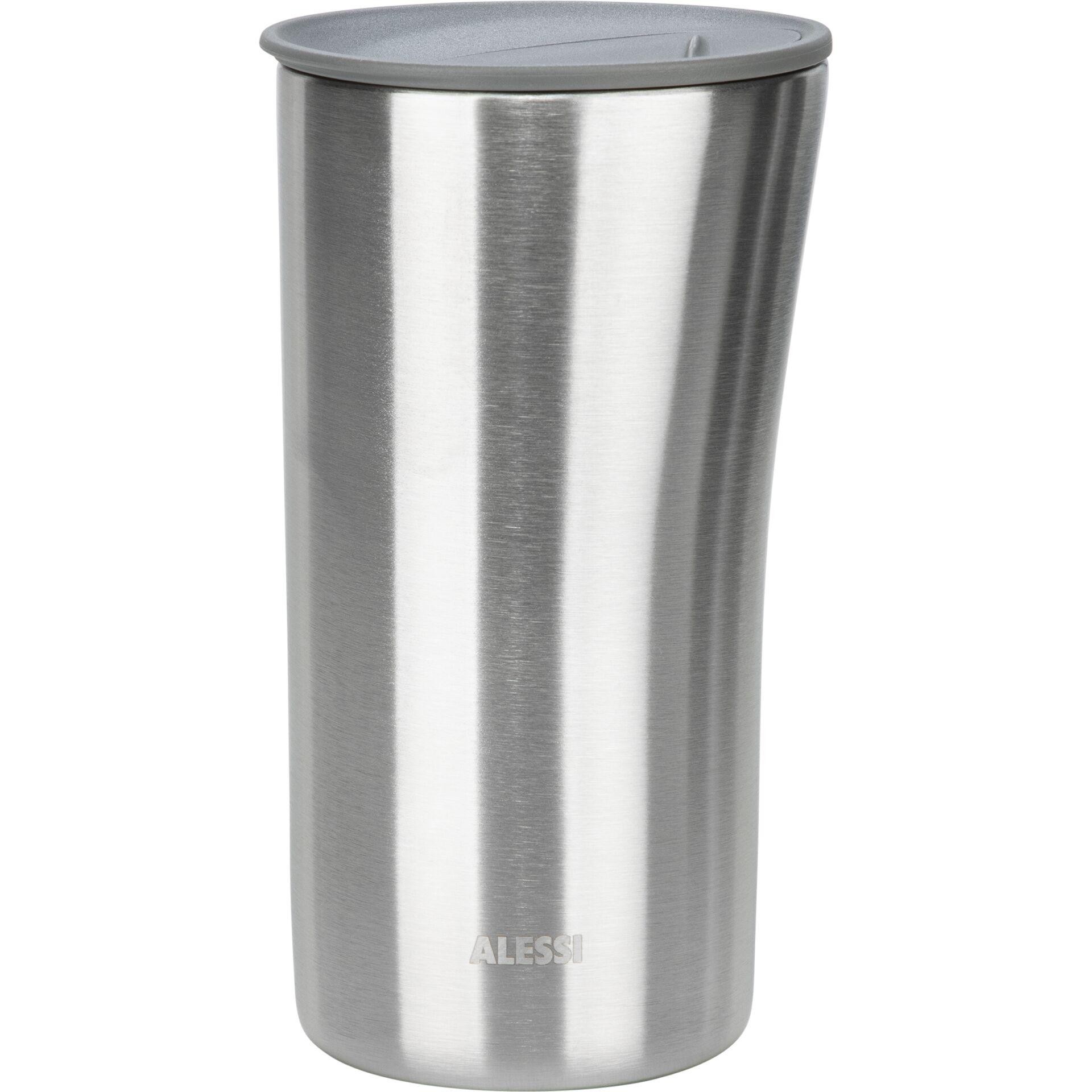 Alessi Buri Thermobecher 0,33 L silber