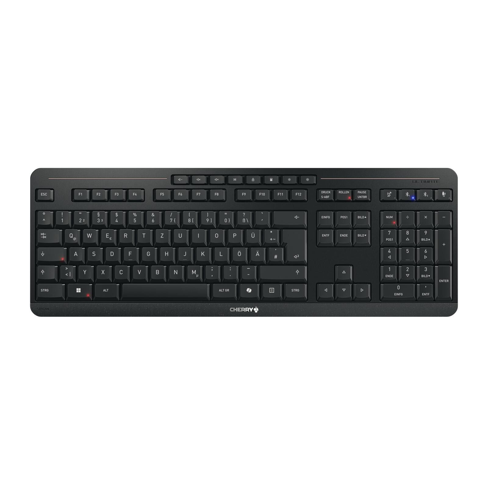 Cherry TAS Stream KEYBOARD Ultimate DE schwarz