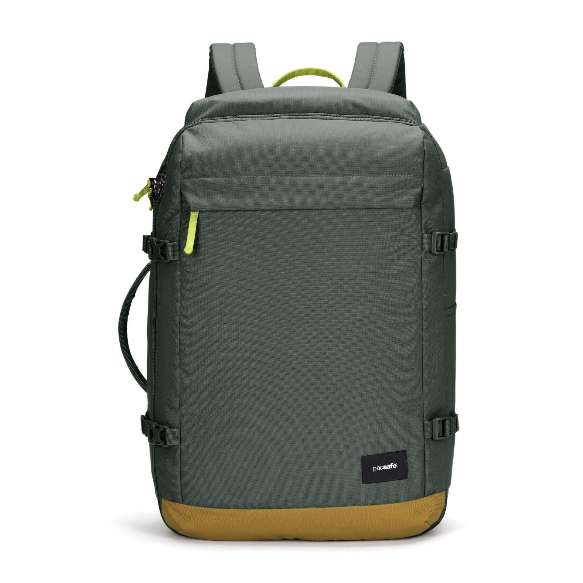 Pacsafe GO Carry-on backbag 44L jet spruce green