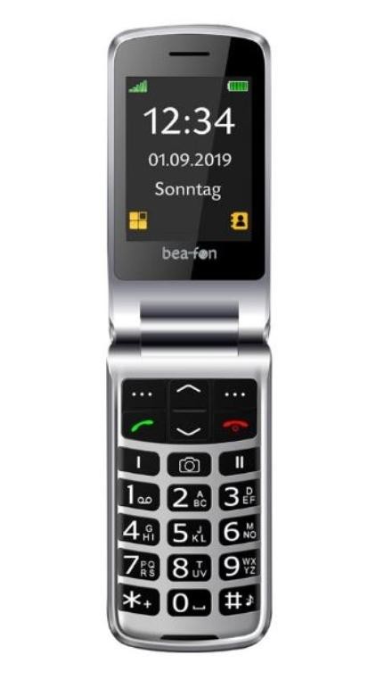 Beafon SL495 6.1 cm (2.4") 86 g Black, Silver Entry-level phone -