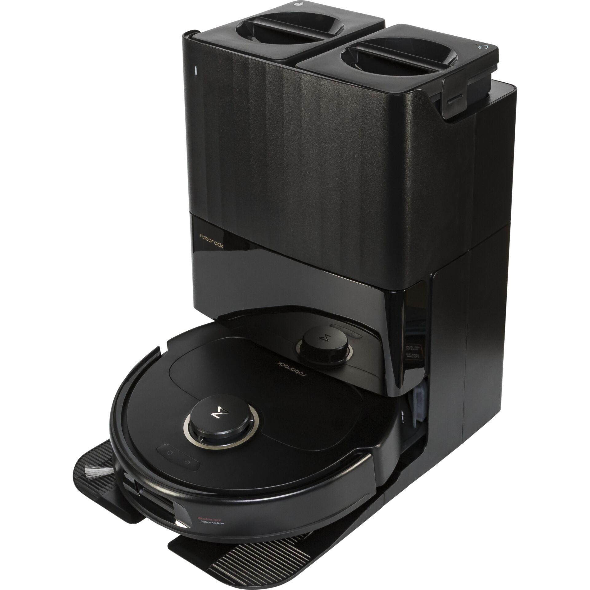 Roborock Qrevo 5AE Black - Roborock Qrevo 5AE, Bagless, Black, Round,