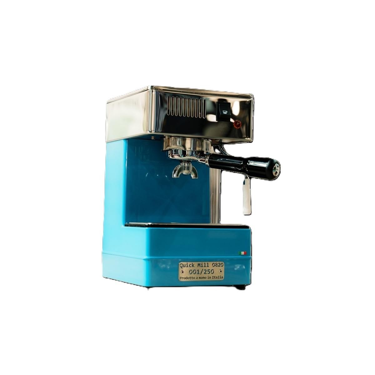 Quick Mill 0820 Stretta AZZURO bleue Lim. Edt. Siebträger Machine à