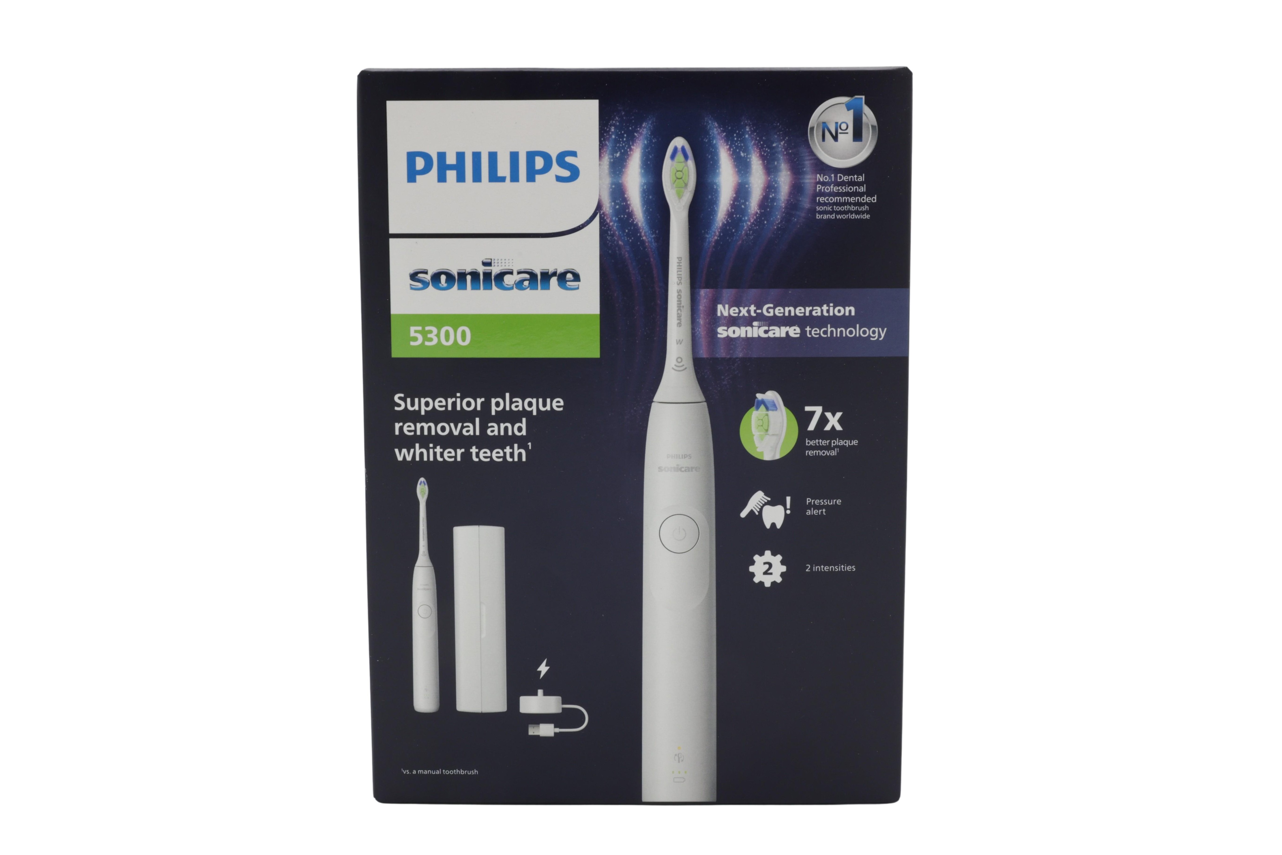 Philips Sonicare 5300 HX7108/02 elektr. Zahnbürste weiß