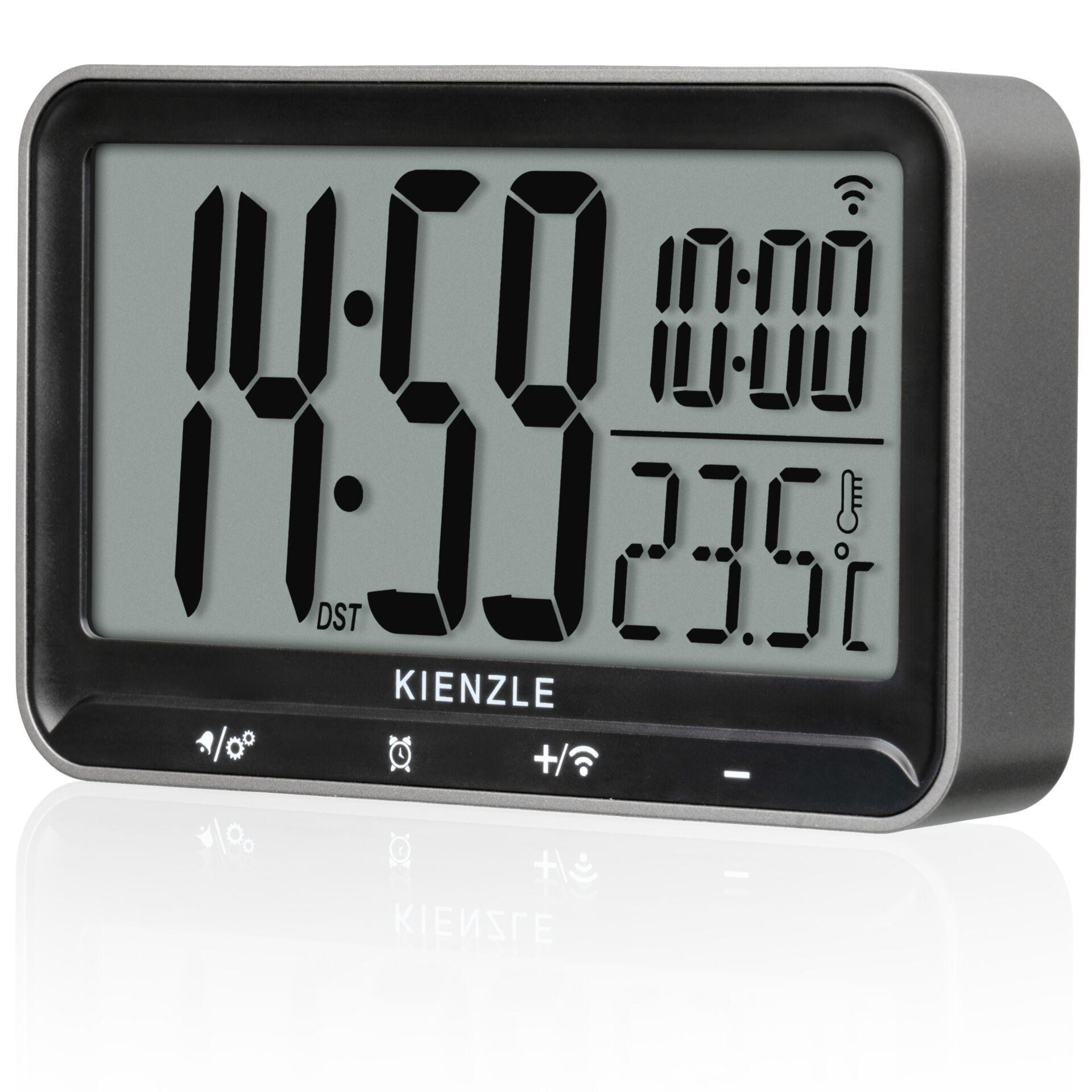 KIENZLE Digitaler Funkwecker Horizontal
