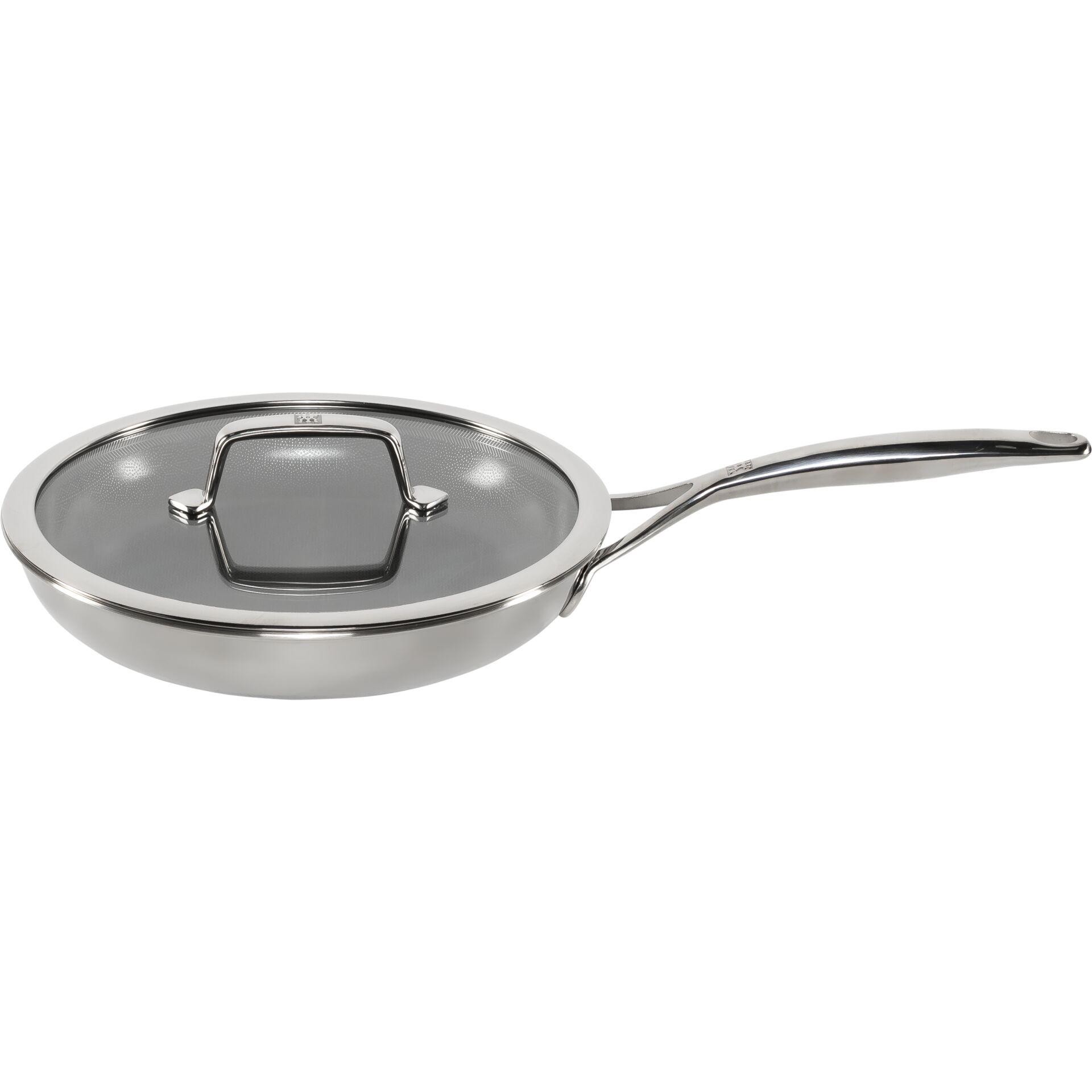 Zwilling Peak Bratpfanne con Deckel 26 cm, 18/10 acero fino