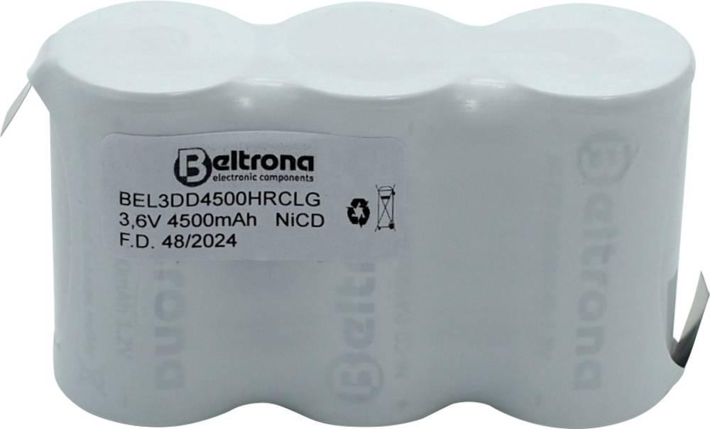 Beltrona BEL3DD4500HRCLG Spezial-Akku NiCd 3.6V 4500 mAh 1St.