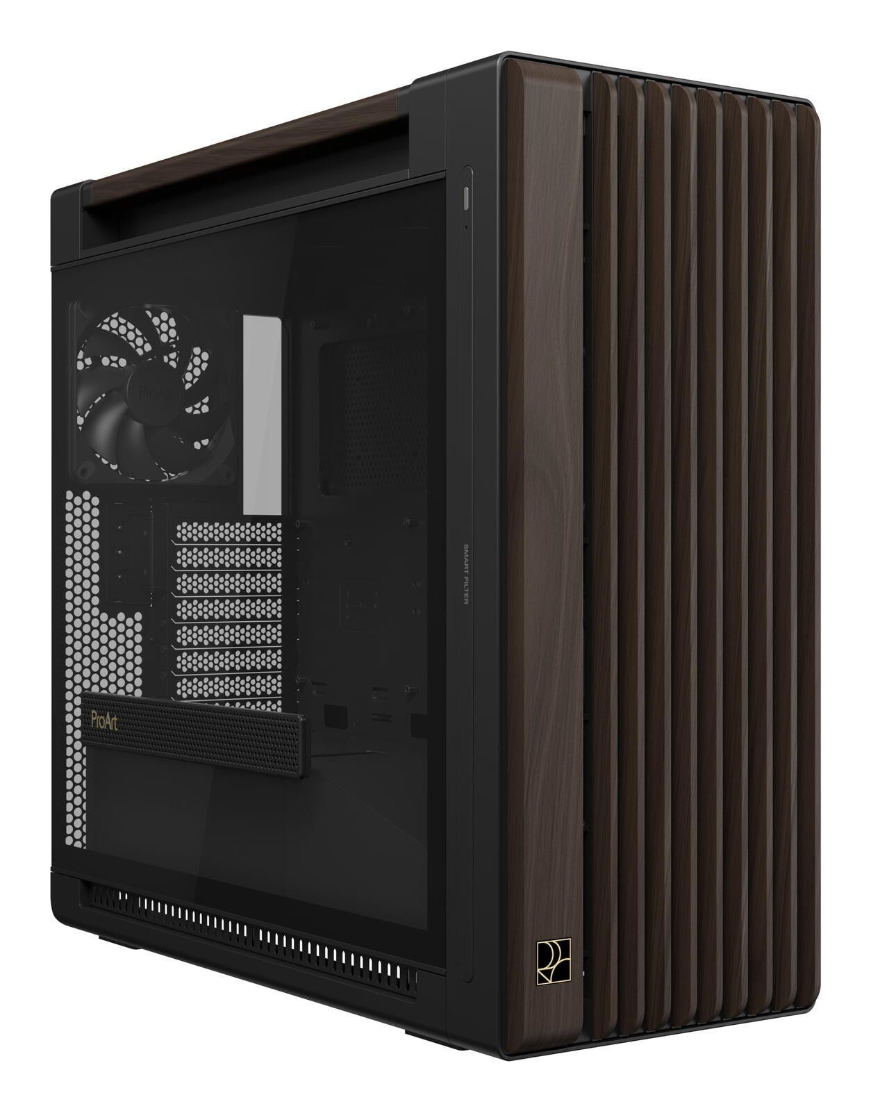 ASUS ProArt PA602 Walnut Wood Design Gehäuse schwarz