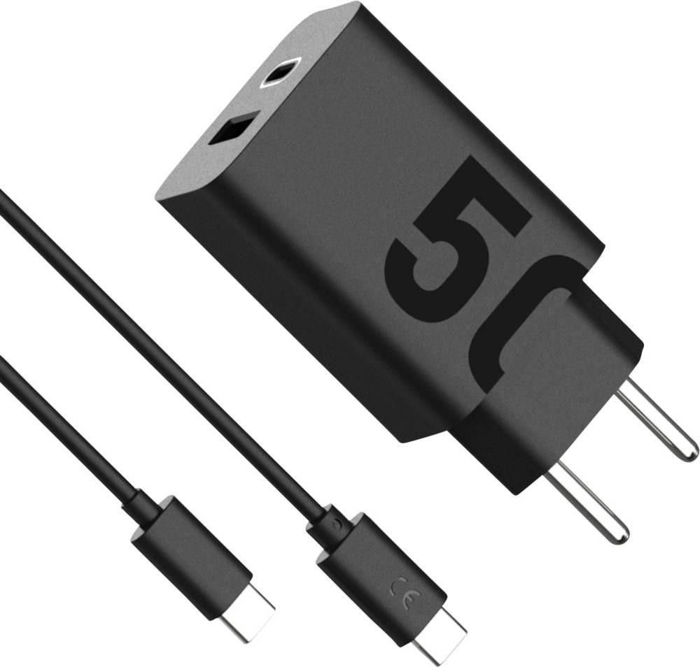 Motorola USB Ladegerät 50W 1x USB-A, 1x USB-C USB PD, QC 3.0