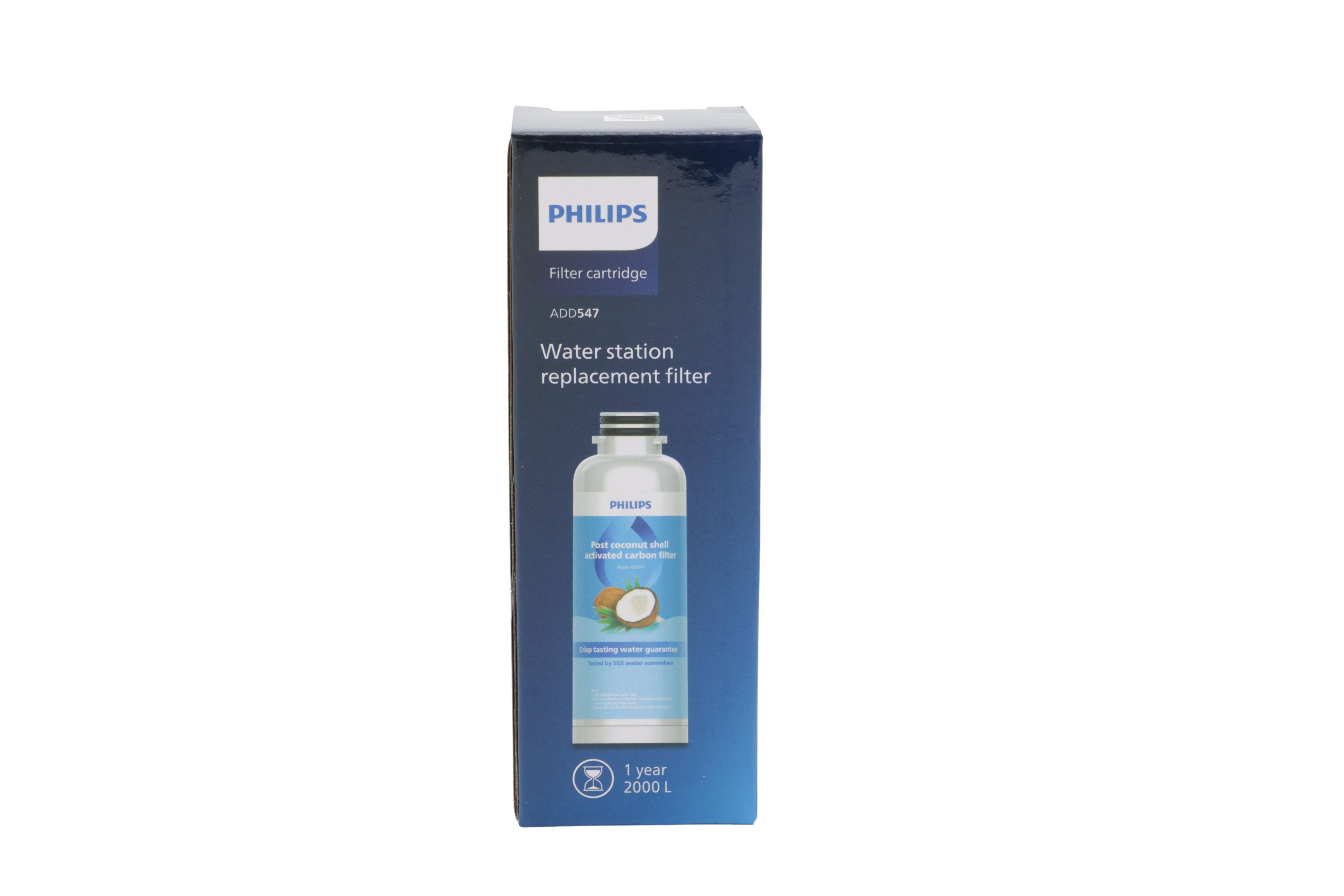 Philips ADD547/10 spare filter cartridge to ADD6912BK/10 Post-