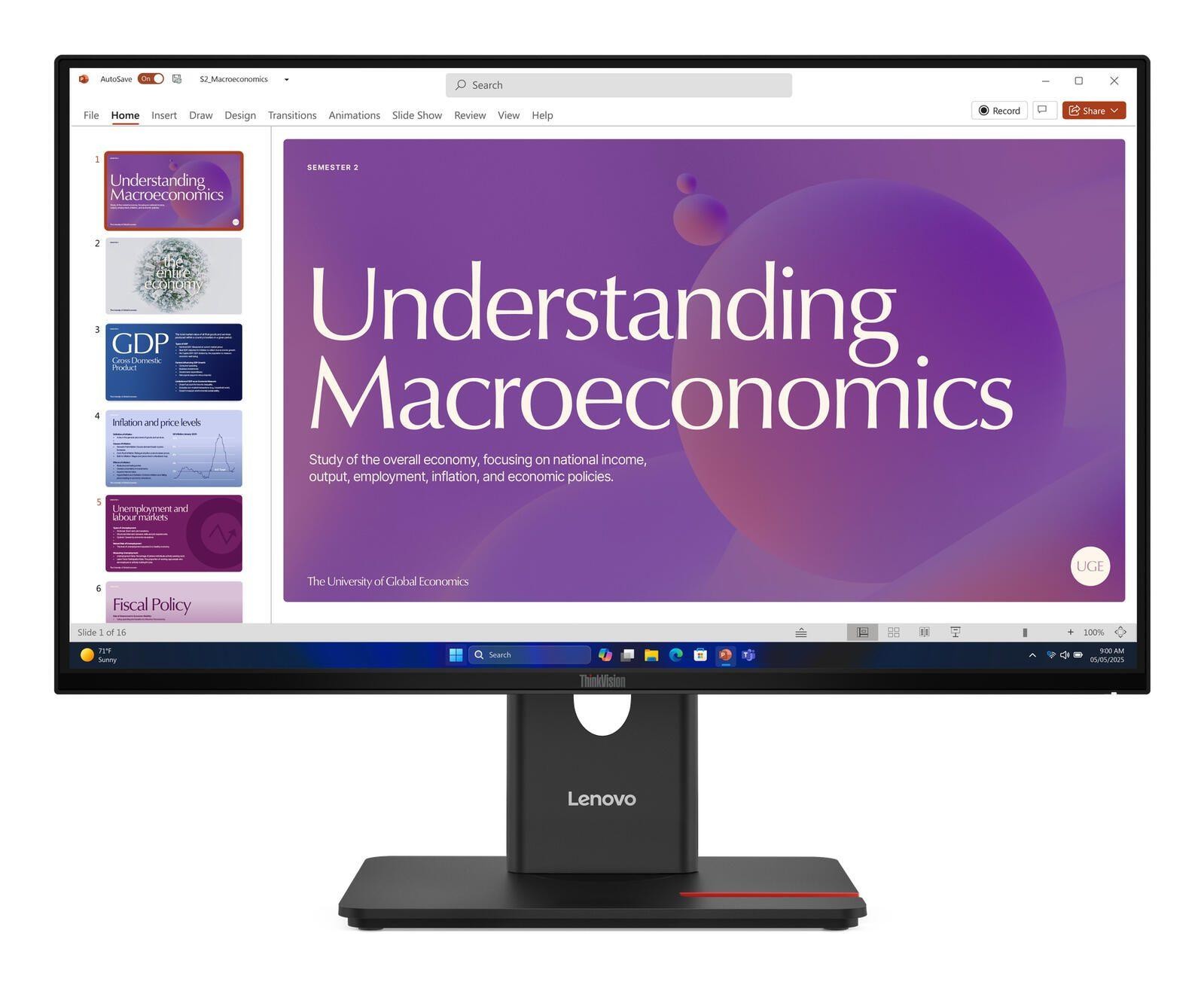Lenovo ThinkVision T24D-40 Monitor - Lenovo ThinkVision T24D-40