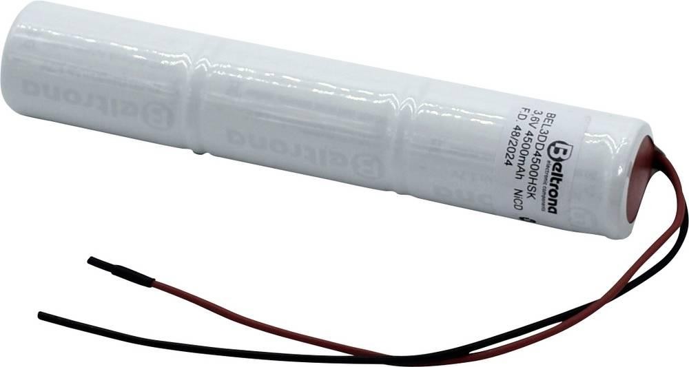 Beltrona BEL3DD4500HSK Spezial-Akku NiCd 3.6V 4500 mAh 1St.