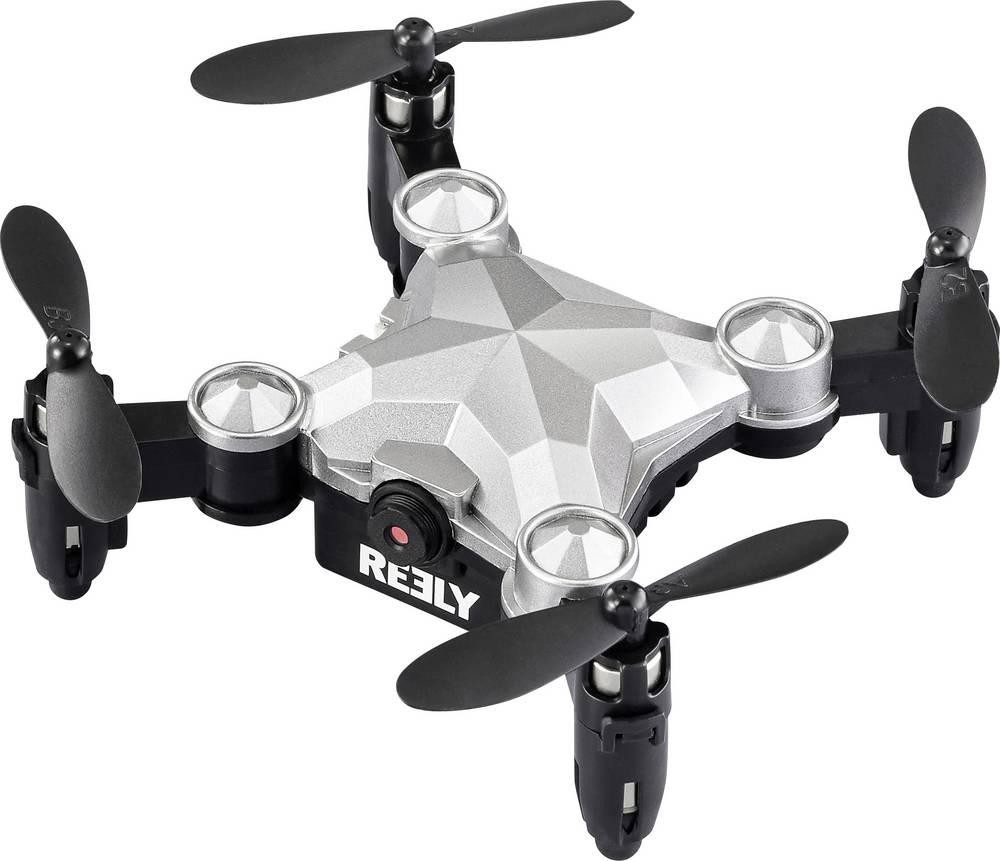Reely Suitcase mini drone Quadrocopter RtF Einsteiger, Kameraflug