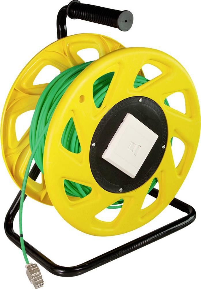 LogiLink CQ5060S RJ45 Patchkabel CAT 7 S/FTP 60m Grün-Gelb