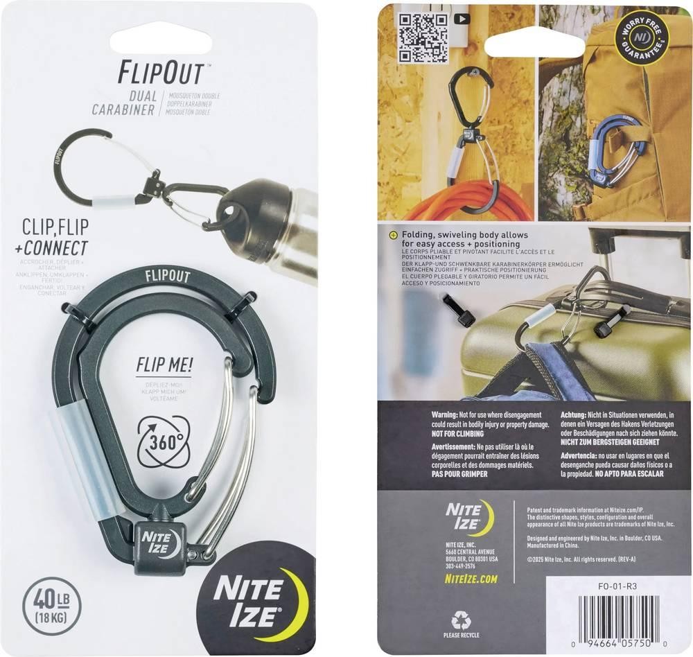 NITE Ize NI-FO-01-R3 Karabiner 94.5, 166 mm, mm x 68.3mm 1 pc(s)