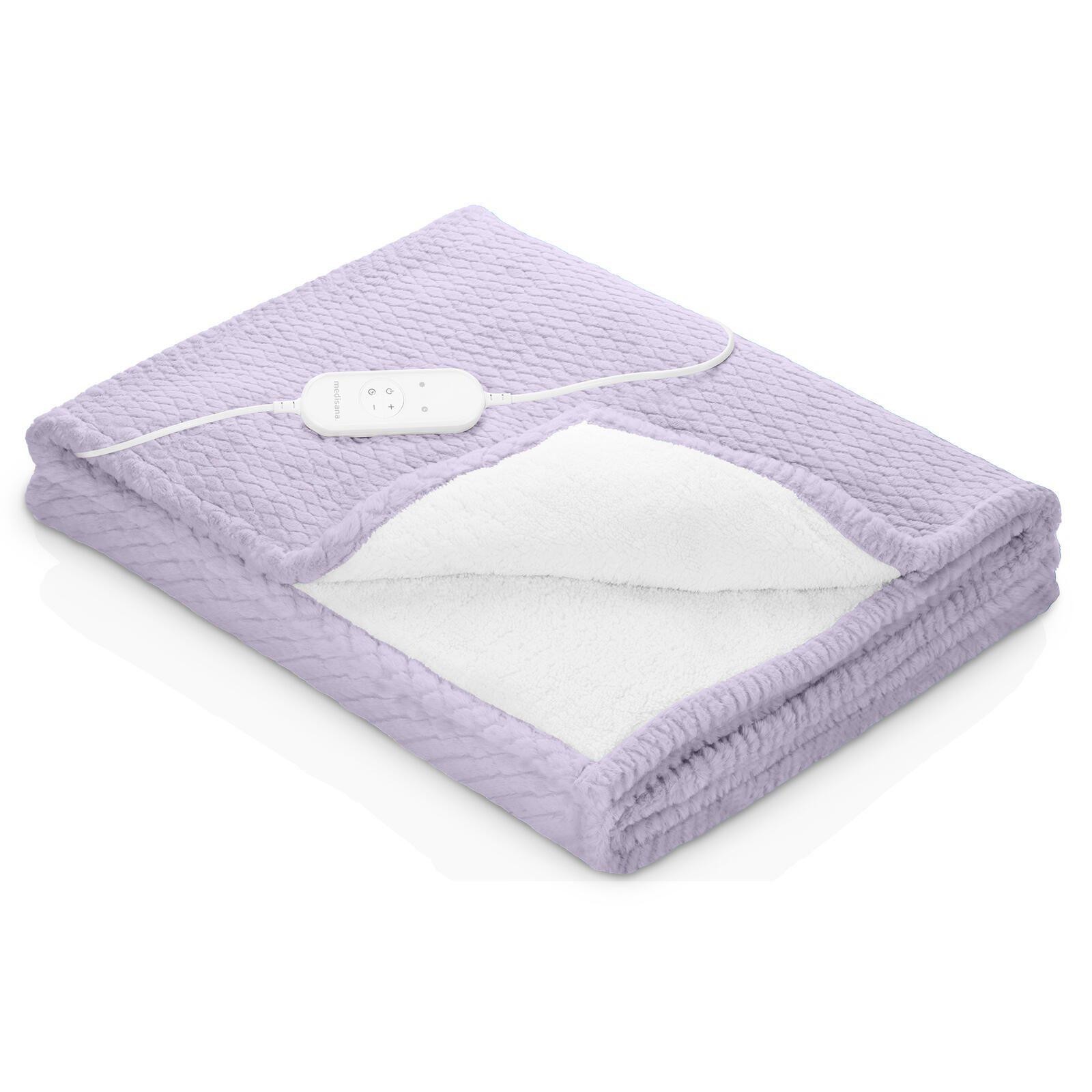medisana HB 418 Kuschelheizdecke zartlila