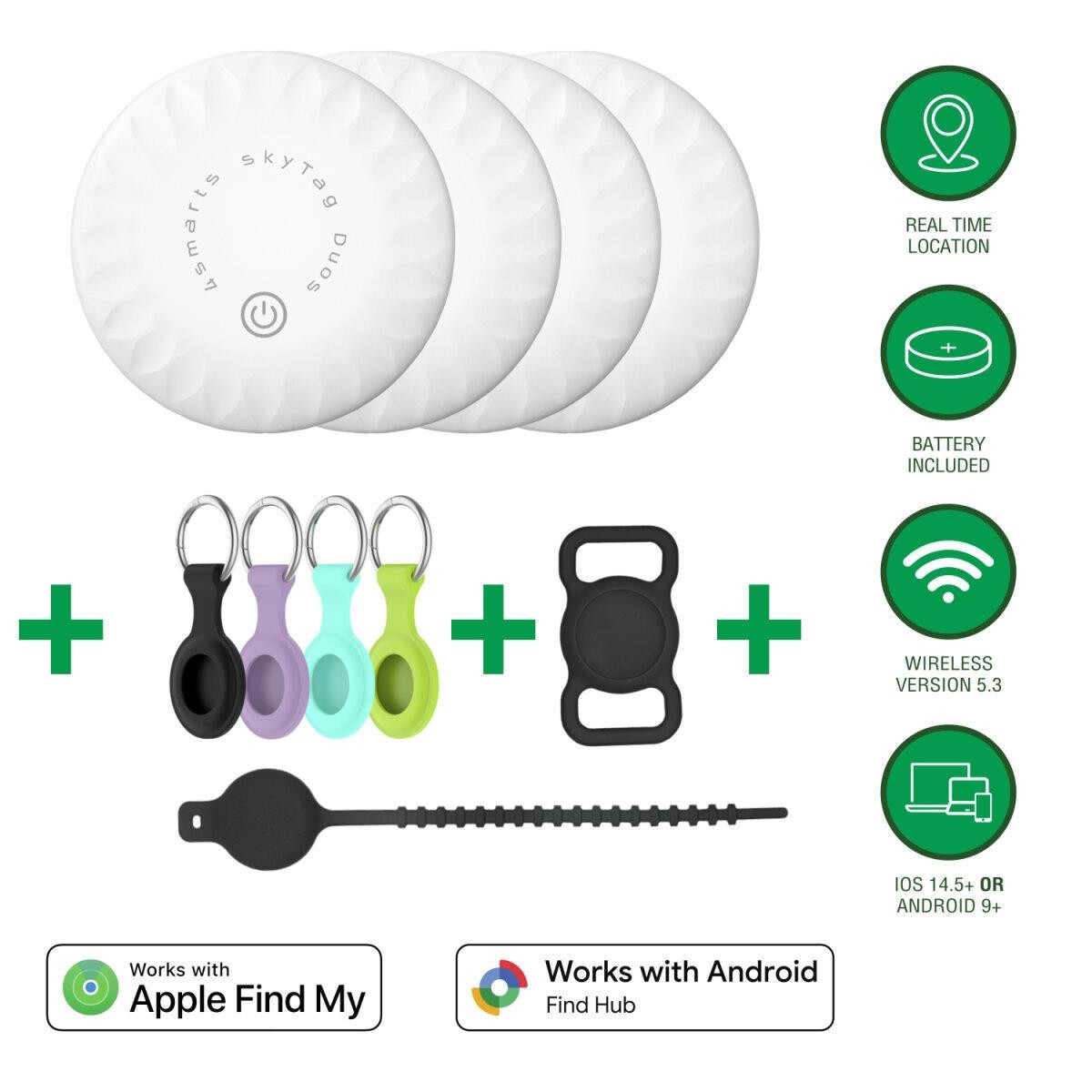 4smarts 541719 GPS tracker/finder Universal White - 4smarts 541719,