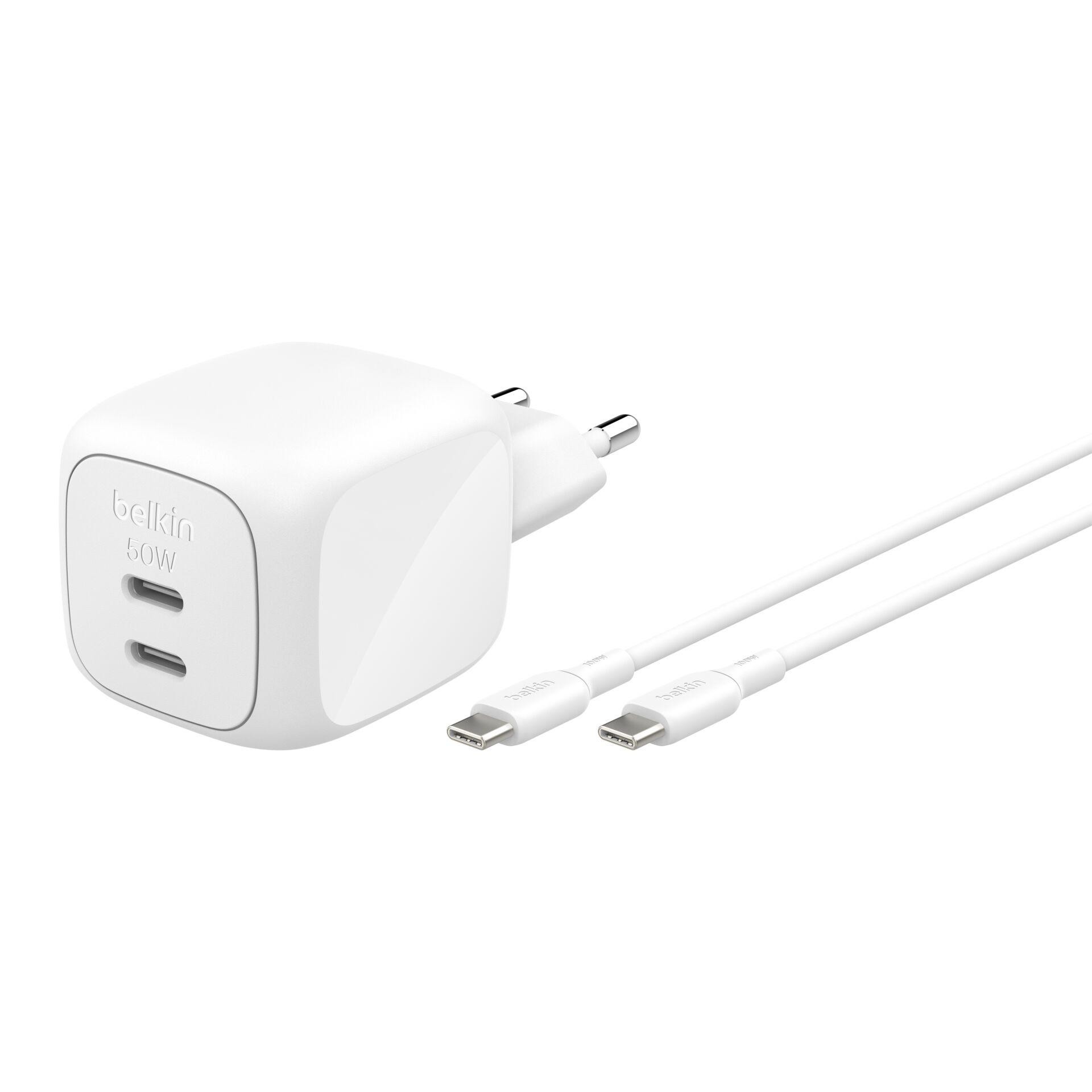 Belkin WCH019kq1MWH-B6 Universal White AC Fast charging Indoor -