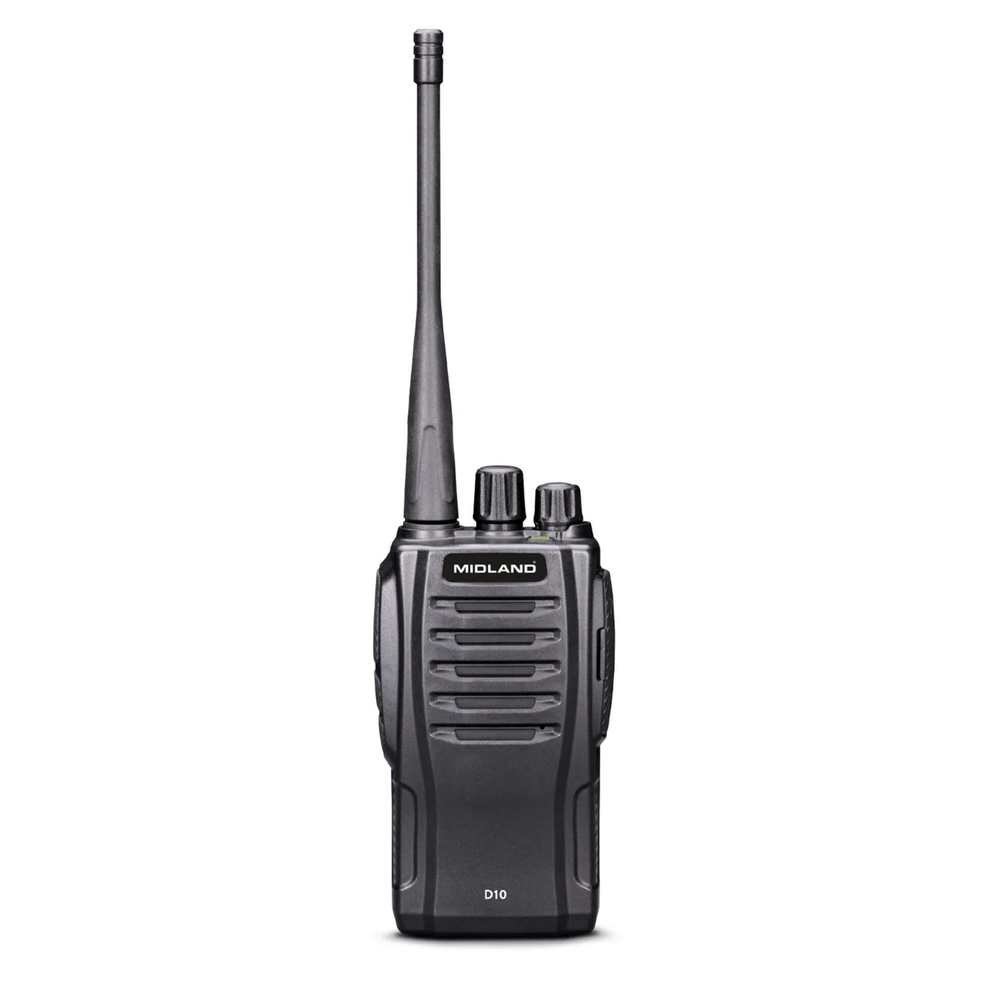 Midland D10 Digitales DMR446 walkie-talkie C1600 PMR-Handfunkgerät