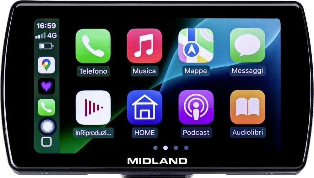 Midland Midland BikePlay Pro, Motorrad Multimedia Motorrad-Navi 12.7