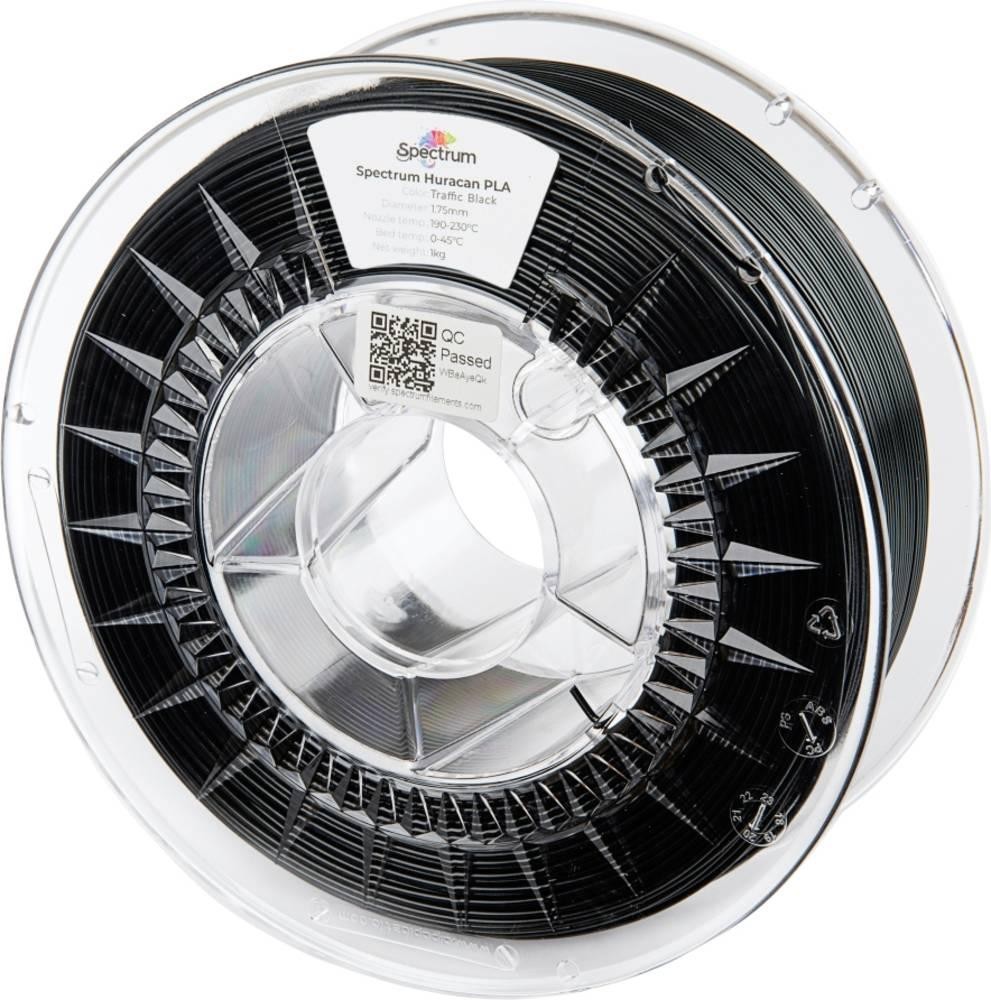 Spectrum Filaments Huracan PLA 1.75mm Polylactic acid (PLA) Black 1