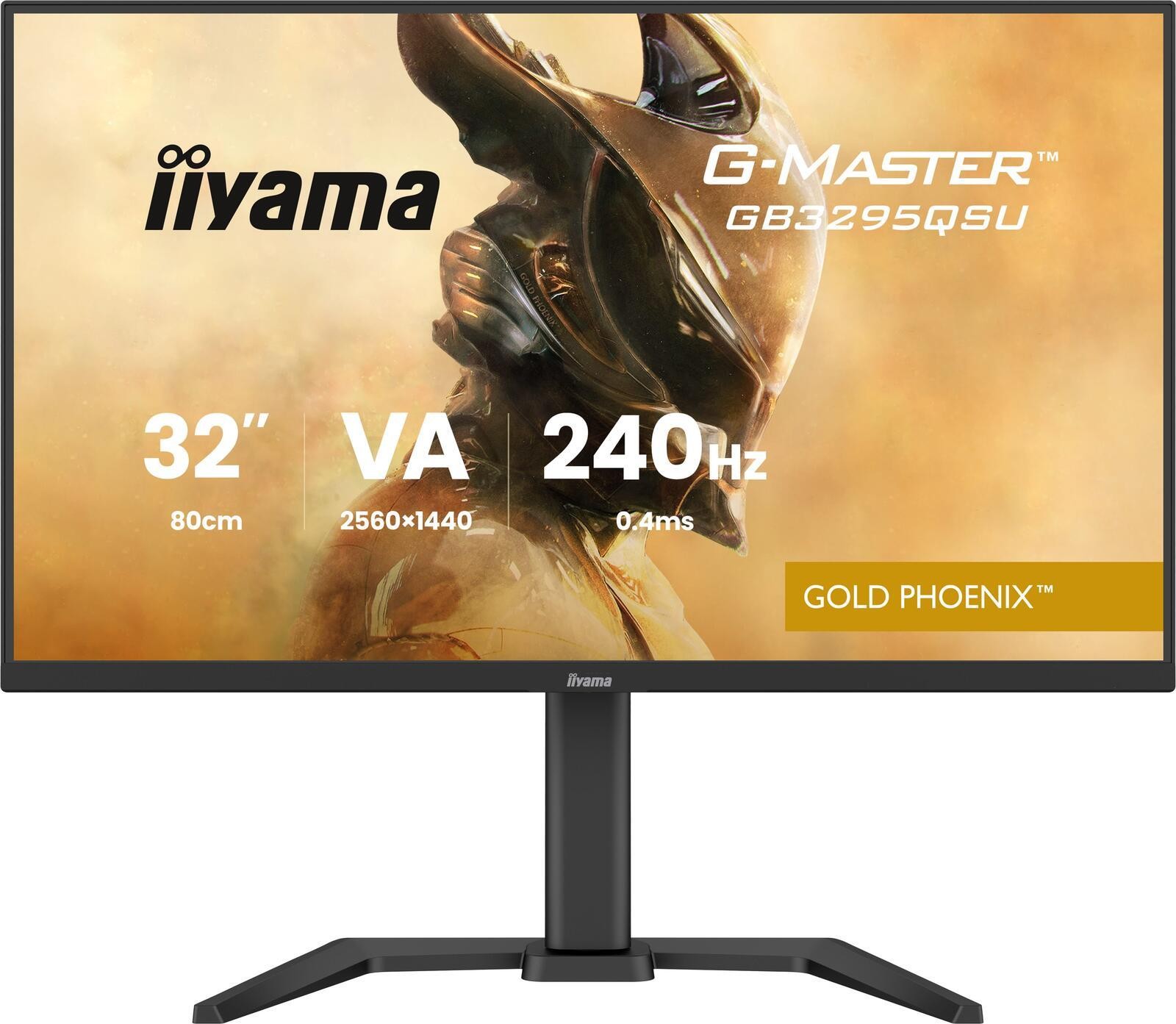 iiyama G-MASTER GB3295QSU-B1 computer monitor 80 cm (31.5") 2560 x