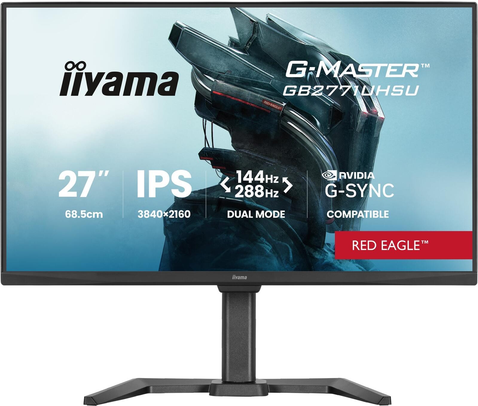iiyama G-MASTER GB2771UHSU-B1 computer monitor 68.6 cm (27") 3840 x
