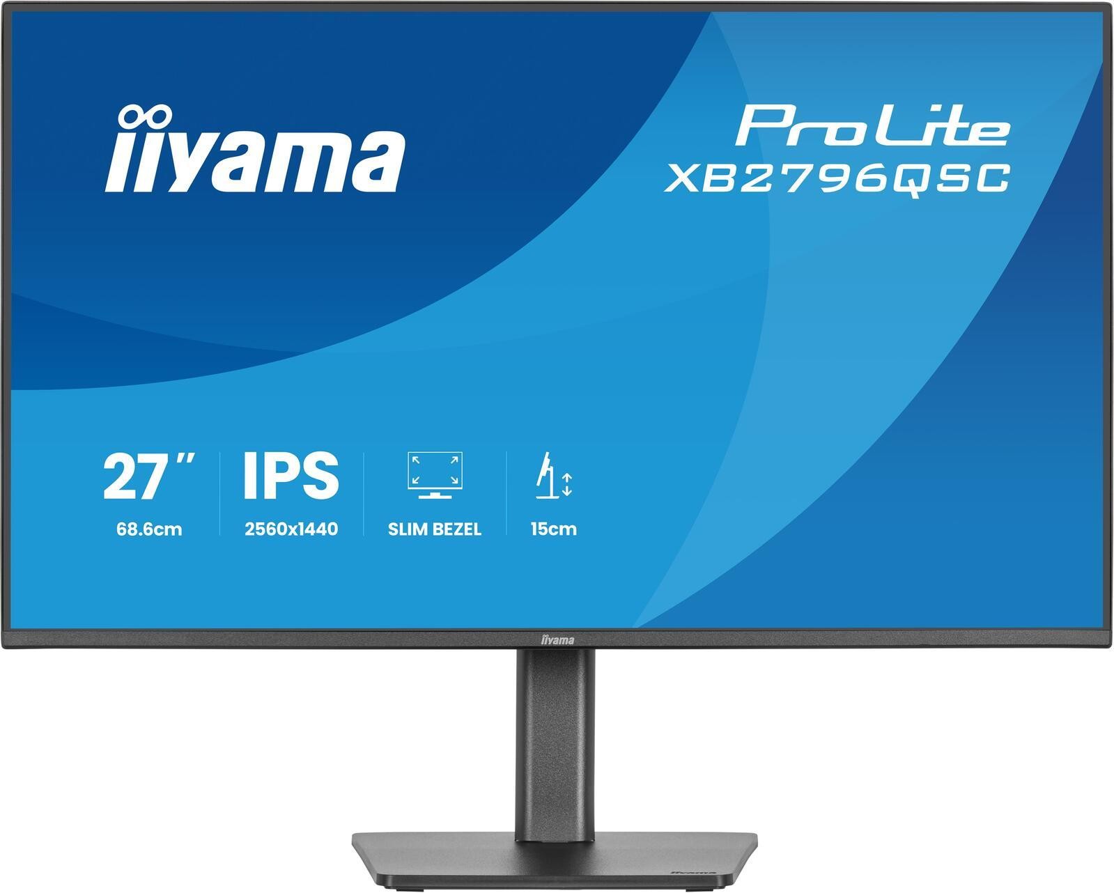 iiyama ProLite XB2796QSC-B1 computer monitor 68.6 cm (27") 2560 x