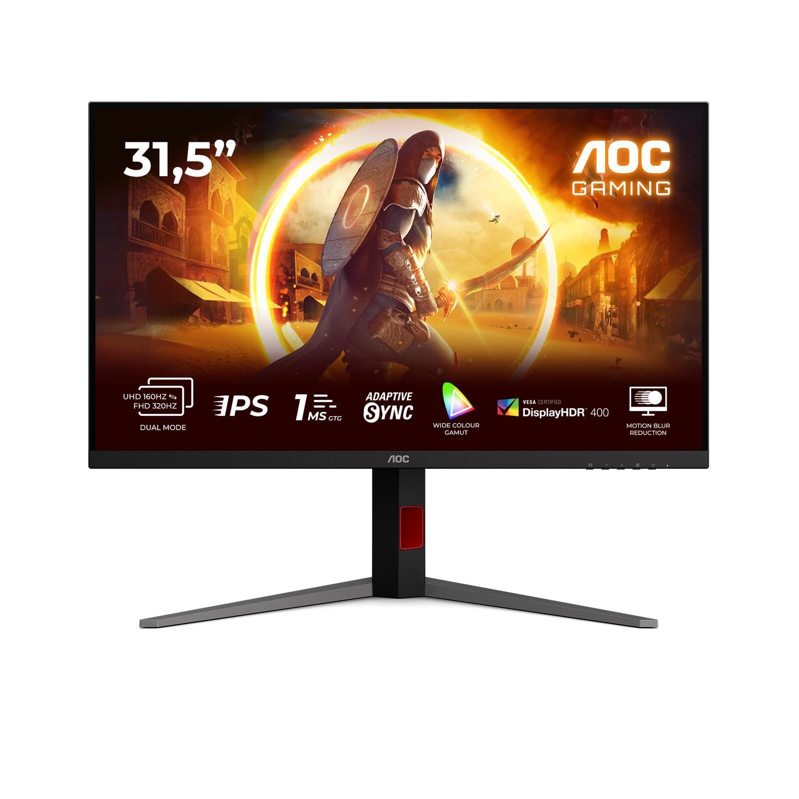 AOC G4 U32G4U écran plat de PC 80 cm (31.5") 3840 x 2160 pixels 4K