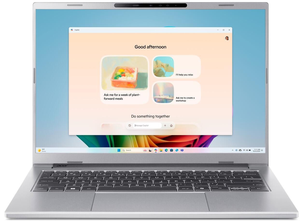 Acer Aspire 14 AI OLED 14" Ryzen AI5 330 16GB 1TBSSD W11H