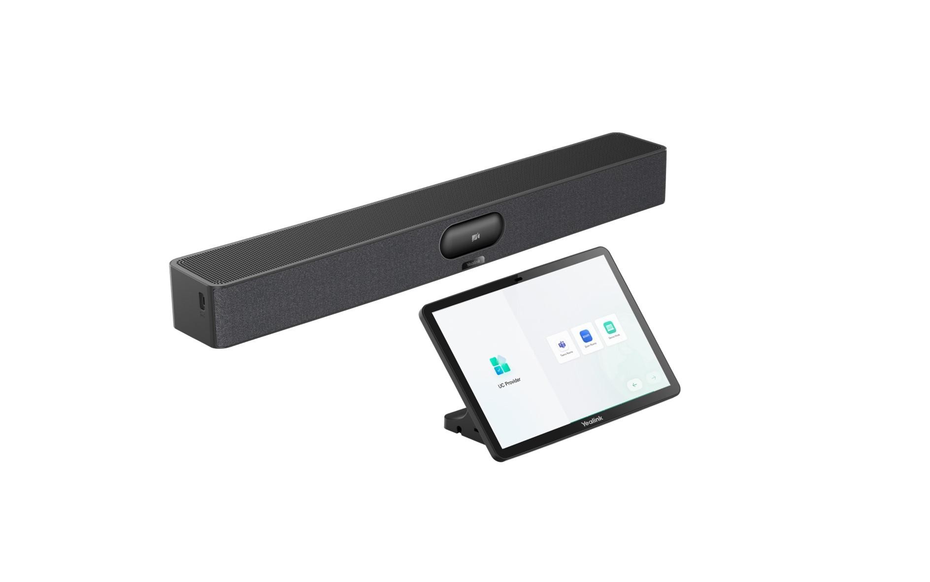 Yealink MeetingBar A25 Video Bar and CTP25 Touch Console Kit Bundle