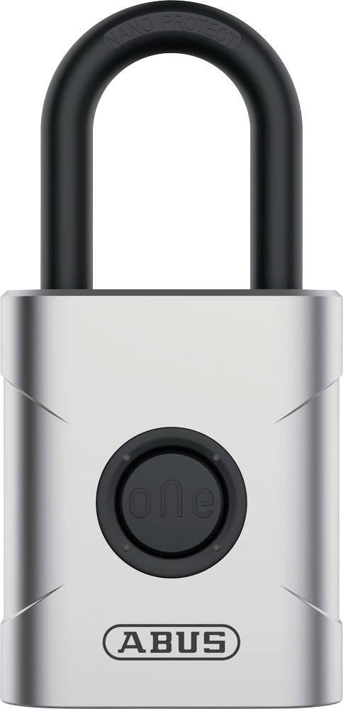 ABUS ABEO10000 Vorhängeschloss Bluetooth Silber Bluetooth-Vorhä