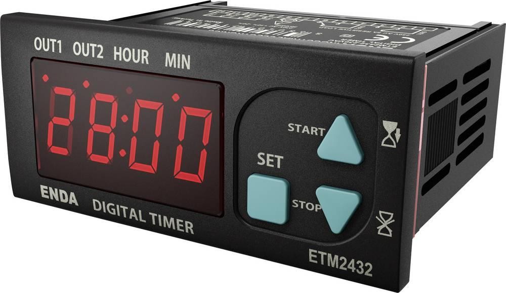 Enda ETM2432-230 Zeitrelais 230 V/AC 1 St. Zeitbereich: 0.01 - 99.59