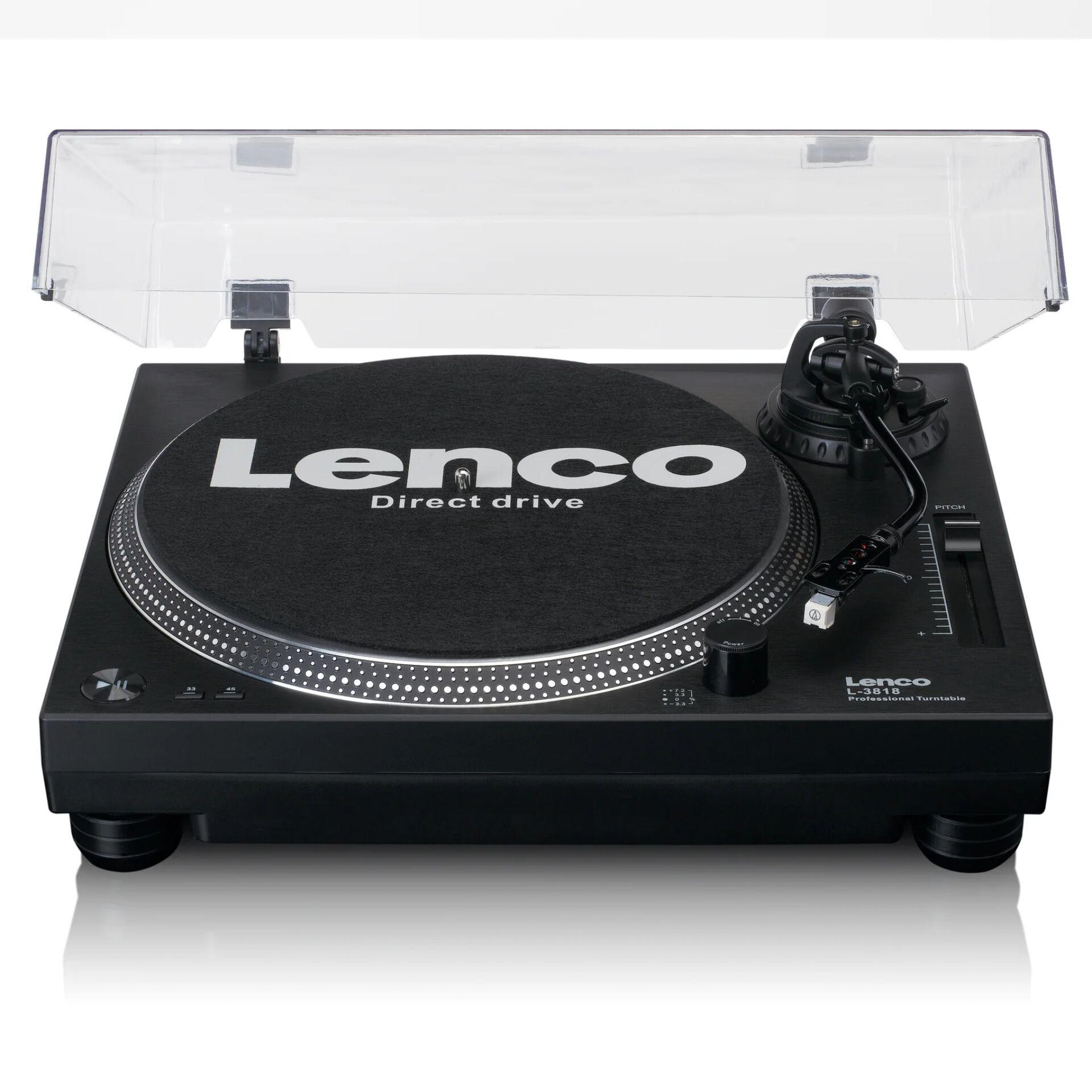 Lenco LEN L-3818 Negro Automático - Lenco LEN L-3818, Automático,